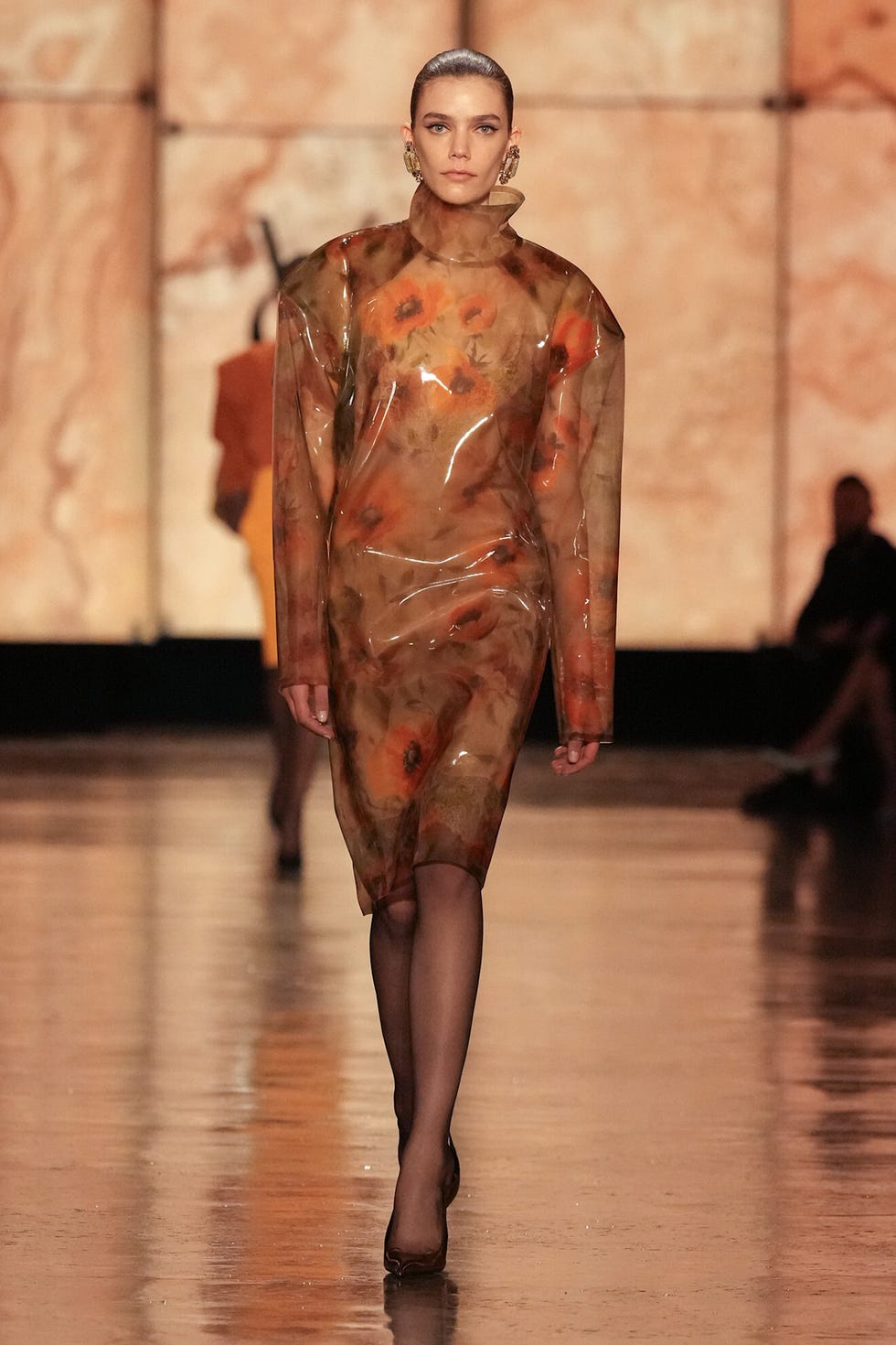 saint laurent winter 2025 runway